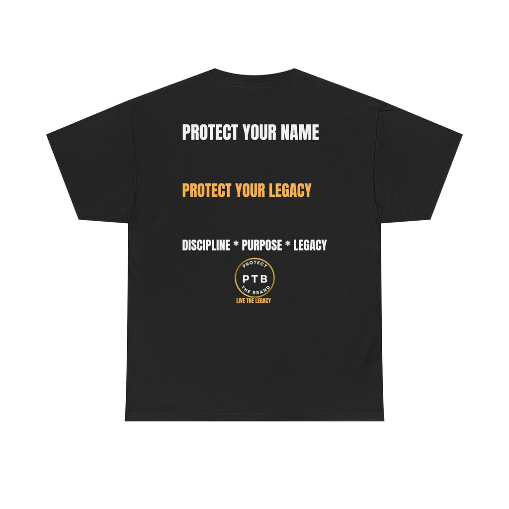 Protect The Brand T-Shirt — "Protect Your Name, Protect Your Legacy" Graphic Tee Ride Along